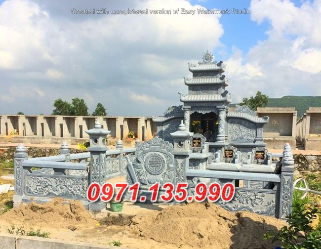 Mẫu nghĩa trang đá để tro cốt đẹp bán tại bến tre - lăng mộ dòng họ